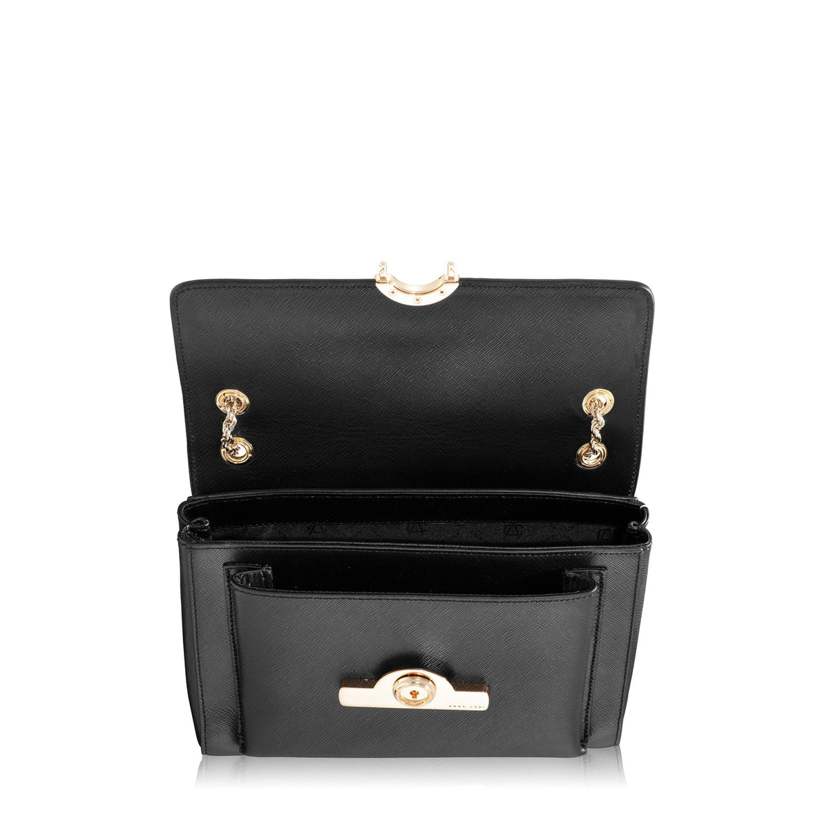 KELLY SAFFIANO NEGRU