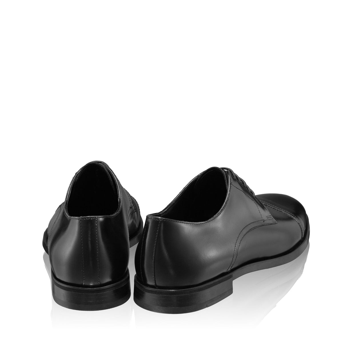 Pantofi Eleganti Barbati 7635 Vitello Negru